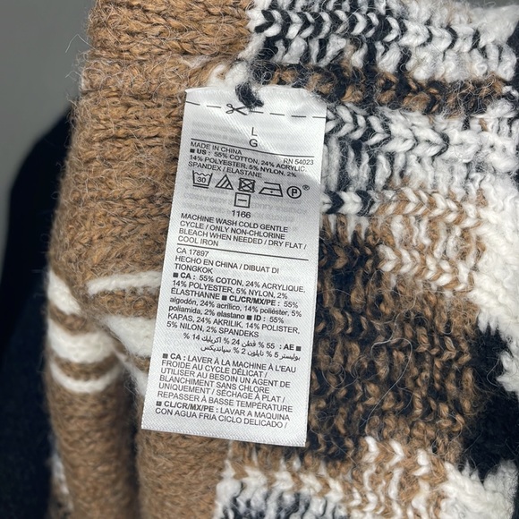 V neck tunic sweater - Picture 5 of 5